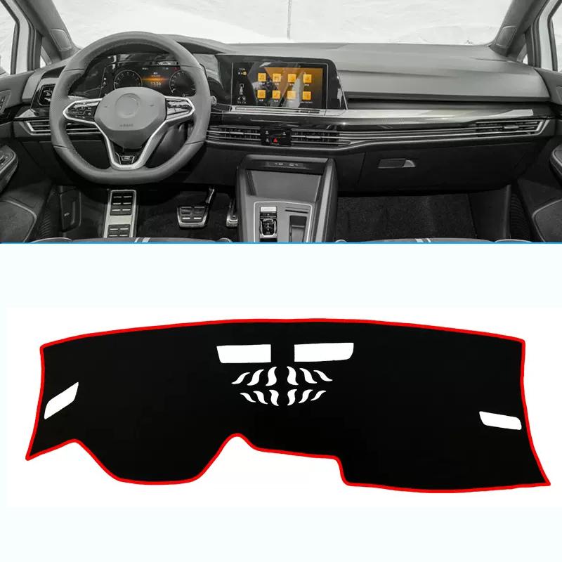 For Volkswagen VW Golf 8 MK8 Car Dashboard Sun Shade Cover Mat trument Desk Non-slip Pads Accessories