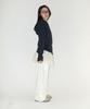 RONRON Layered Skirt Training Pants Ivory Flower
