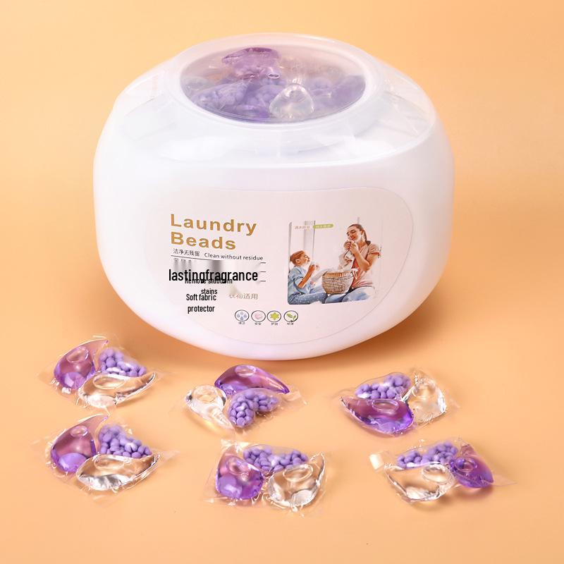 Трехкамерные капсулы для стирки «пять в одном»: Стойкий аромат, удаление пятен, смягчающие концентрированные капсулы для стирки