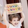 Магнитный лабиринт для сортировки по цветам 2 в 1 и доска для рисования Игрушки Монтессори для малышей Сопоставление чисел Обучение счету Дошкольное занятие