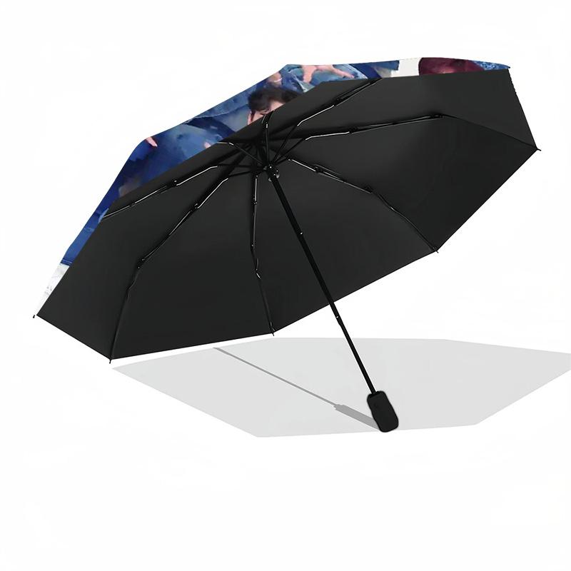 Seven-teen Group Umbrella Folding umbrella, automatic umbrella 8-Frame for Travel, camping Use Gift for Halloween Christmas