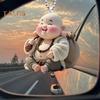 Автомобильный кулон Будда 2D Толстый акриловый брелок для зеркала автомобиля Мультяшные рюкзаки Шарм Подарки на День благодарения