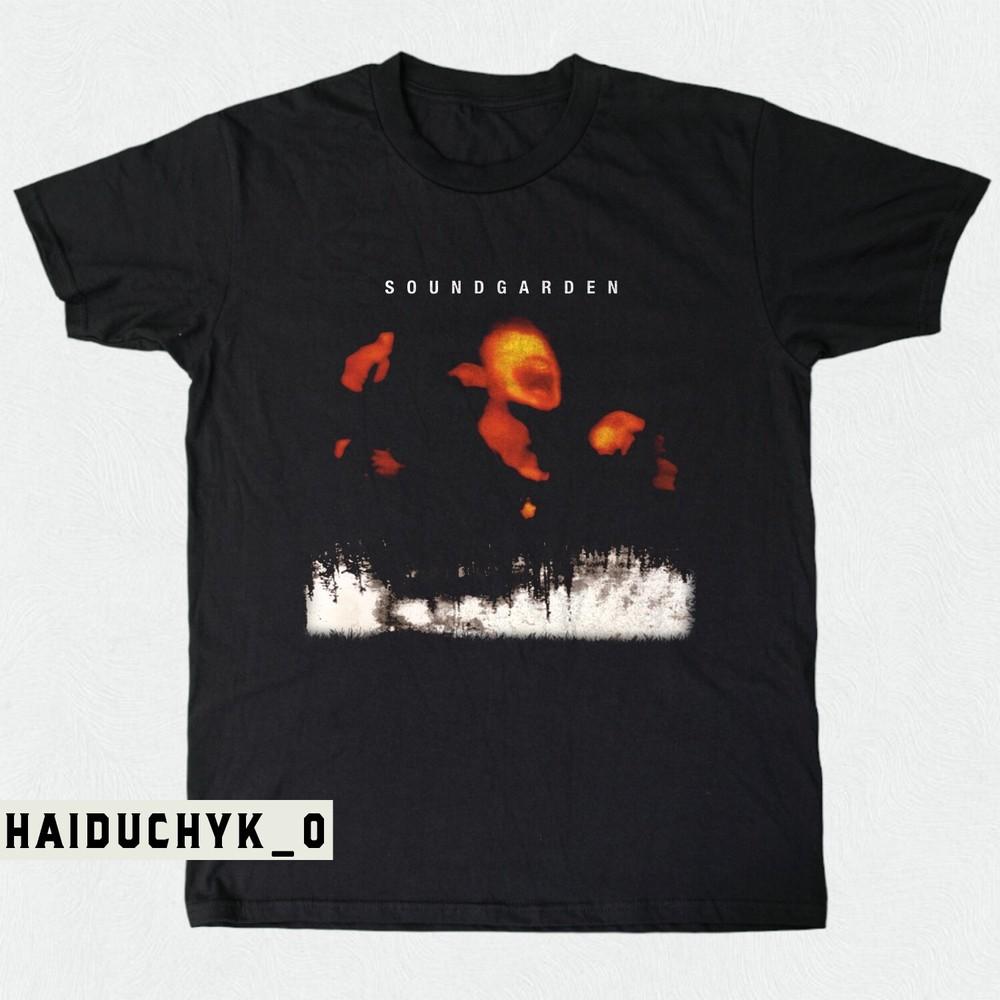 Soundgarden Superunknown Унисекс Черная Футболка Размер S-5XL Унисекс Футболка