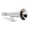 Car Air Horn Universal Rustproof 150DB Metal Loud Silver Truck Whistle Horn for 12V 24V Boat Yacht RV Motocycle