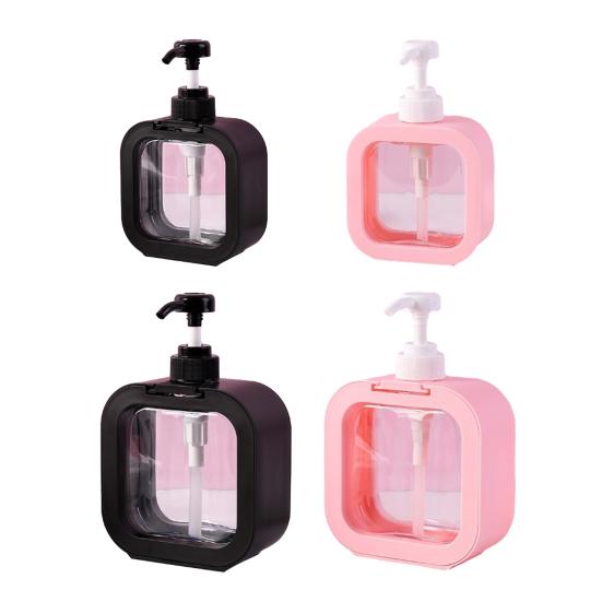 300 мл/500 мл дозатор мыла герметичный прозрачный большой емкости дорожный дозатор для ванной комнаты
