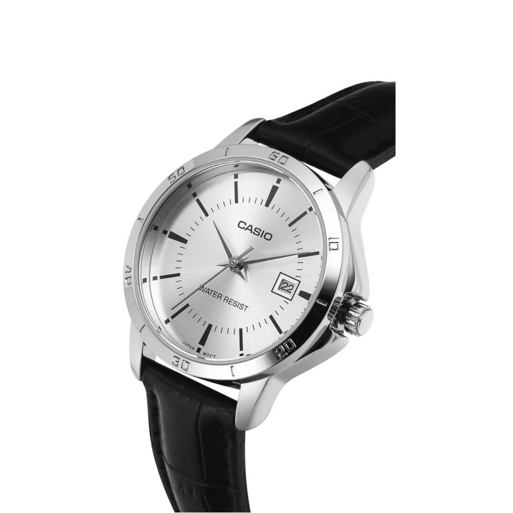 Casio Ltp V004l 7audf Ltp V004l 7a Аналоговые Часы С Кожаным Ремешком Для Студенток