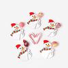 50PCS Christmas Lollipop Candy Paper Card MIT
