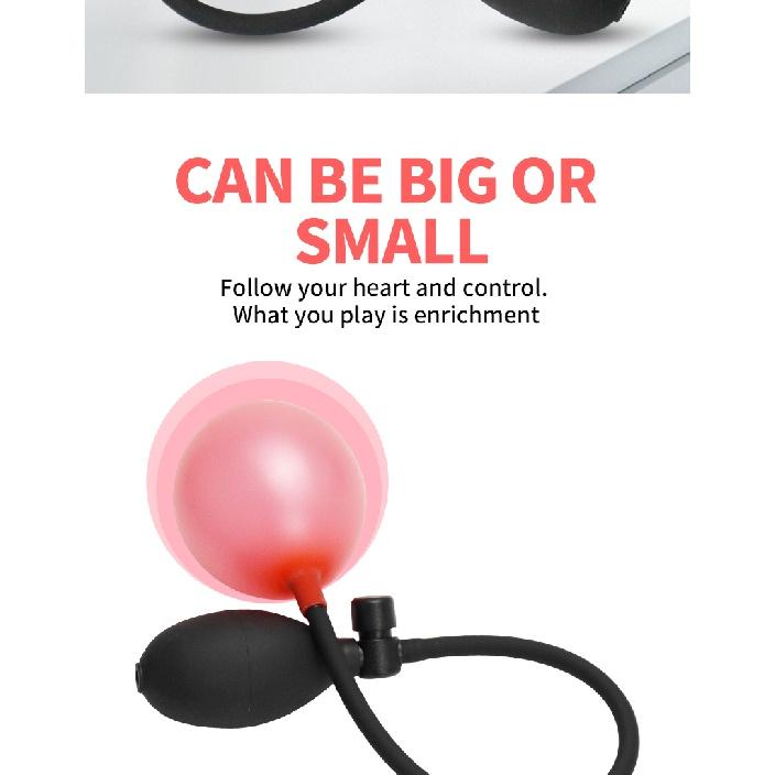 Силиконовый расширяемый надувной анальный массажер для влагалища, расширитель, анальная пробка, БДСМ, секс-игрушка для мужчин