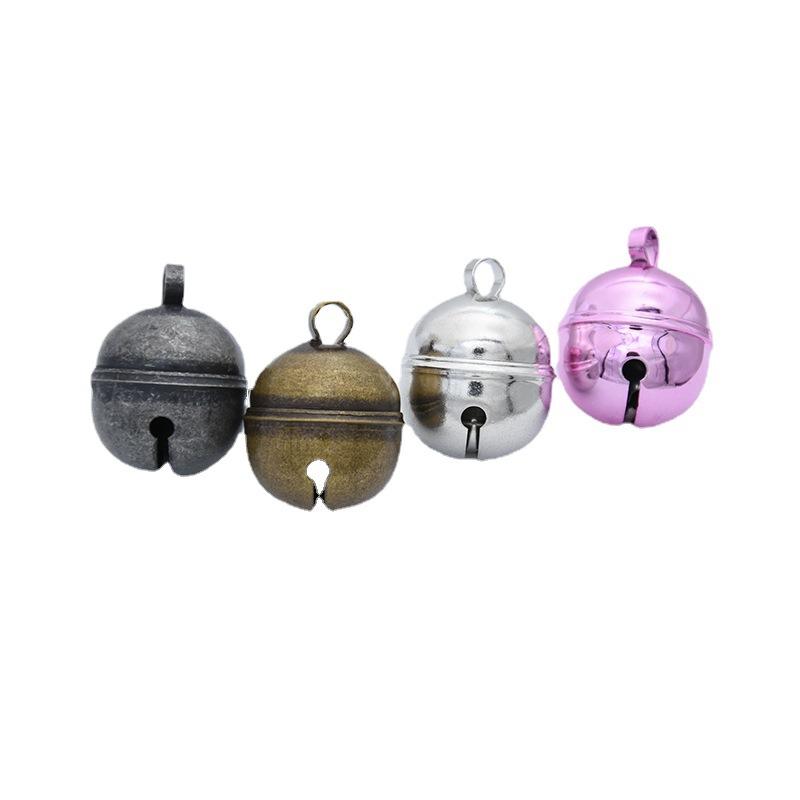 Brass Bells Keychain Charms Vintage Bronze Pet Bells DIY Craft Jewelry Making Accessories 20 Pack