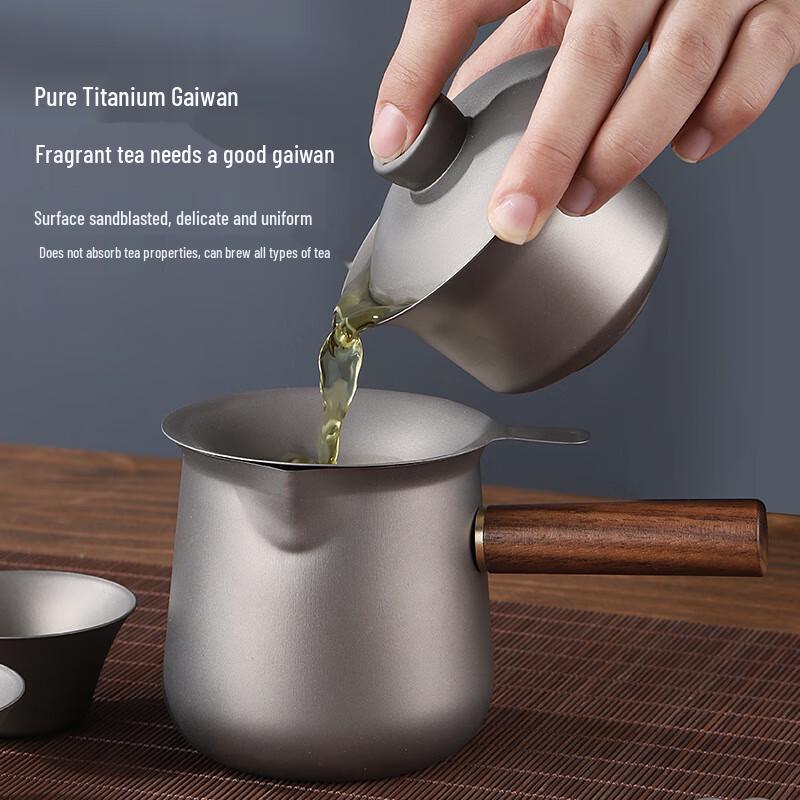 Zhouyue Hengsheng Pure Titanium Tea Set