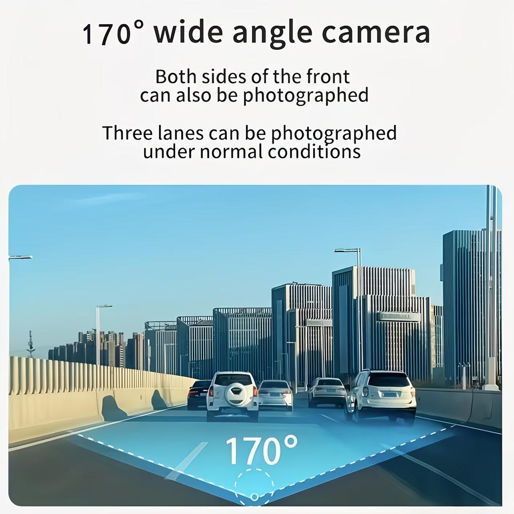Dual/Triple-channel HD Dash Cam, 1080p FHD, Front/In-Car/Rear View, Rotating Lens, G-Sensor, Night Vision