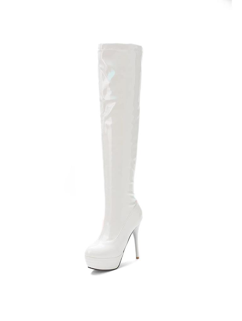 Est Autumn Winter Over The Knee Boots Women Sexy Fashion Fetish Shoes Extreme High Heel Platform Thigh High Boots Women