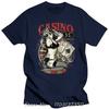 Оверсайз футболка King Kerosin Мужская футболка Футболка Casino 55 Серая Унисекс Футболка с круглым вырезом Мужская одежда Фитнес Хлопковая футболка