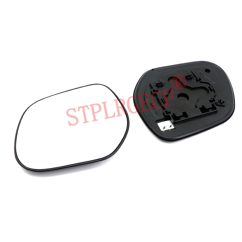 For Mitsubishi Outlander 2007-2012 Auto Car Left or Right Heated Clear Rear View Side Mirror Glass Lens Accessories LH RH