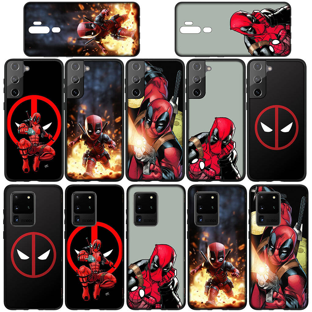 Phone Case for iPhone 17 16 15 Xiaomi Poco F8 F7 X7 X6 M8 C85 C75 C71 Redmi Note 14 13 12 11 Pro Max A3 A4 14C 13C 15C Superhero Deadpool Comics Cover
