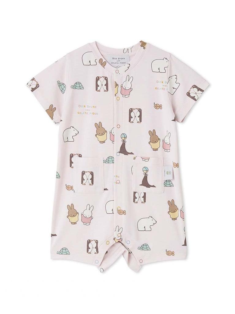 DickBruna BABY Print Romper PBCO254417 PNK 80 [Gelato Pique] Cool-to-the-touch All-over