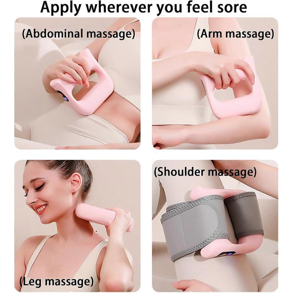 Percussion Muscle Massager - Deep Tissue Handheld Massager Back,Portable Full-Body Relaxation Body Shaping Device with Adjustable Intensity and Speed