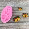 Silicone Bell Mold 3D Effect Making Pastries Decorating DIY Food Grade Christmas Theme Christmas Stencil for Cake Shop
