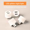 USB ночник Мини светодиодный ночник USB штекер лампа внешний аккумулятор зарядка USB книжные светильники чтение лампы для защиты глаз