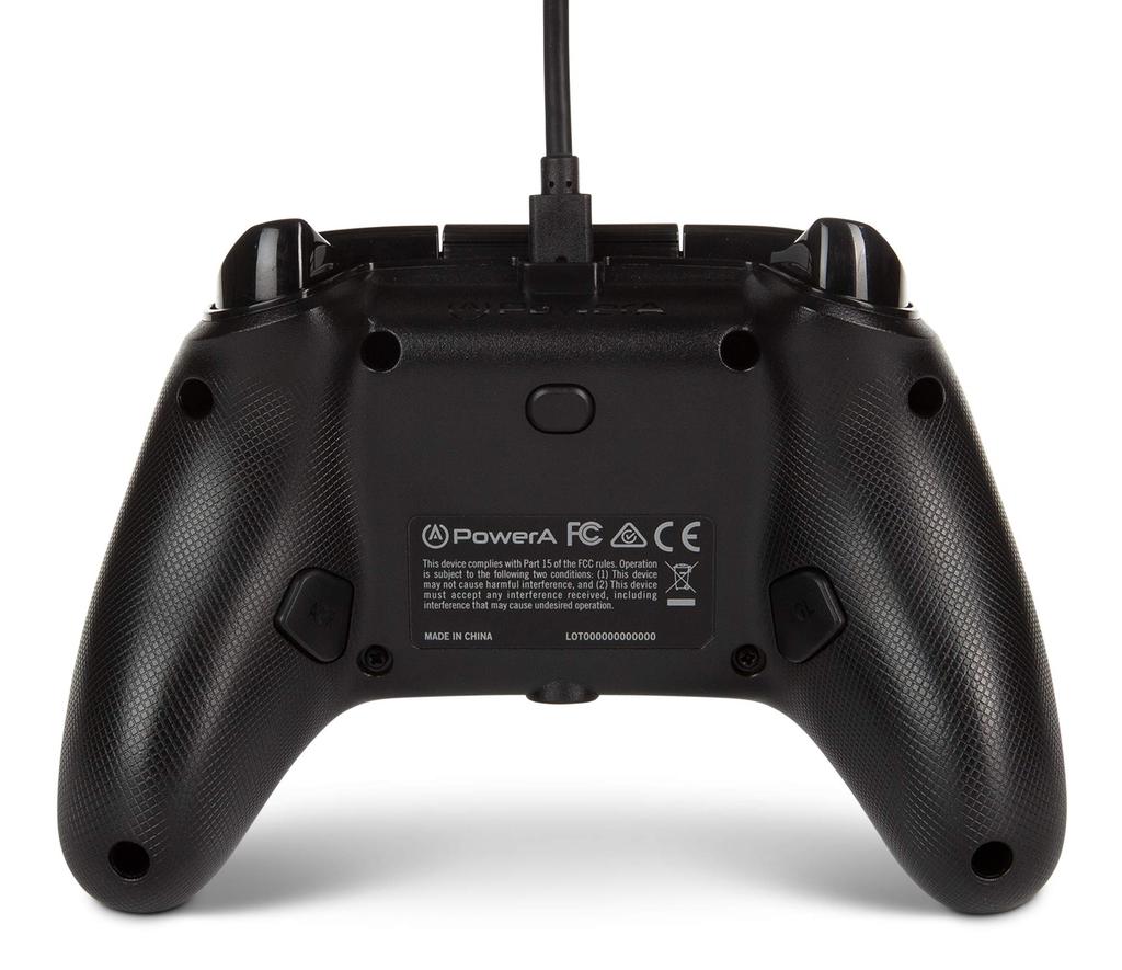 Год PowerA Enhanced Wired Controller Arc Lightning Функция двойной вибрации Кнопка «Назад» для Xbox Series Xbox PC Windows [2 Гарантия] XS One, 10/11