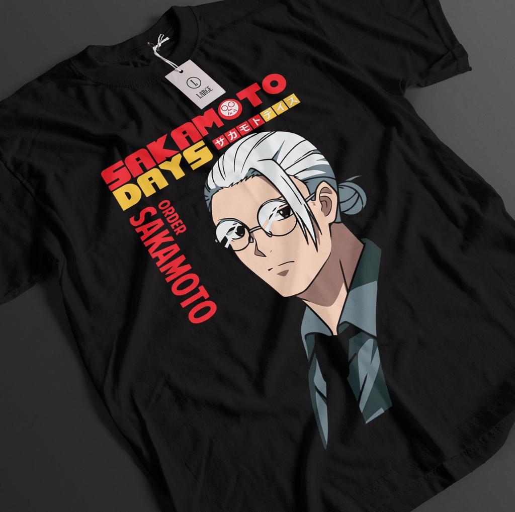 Sakamoto Days Shirt Sakamoto Tshirt Shin T-Shirt Mens Womens Tees Top Lu Top Heisuke Anime Unisex tee