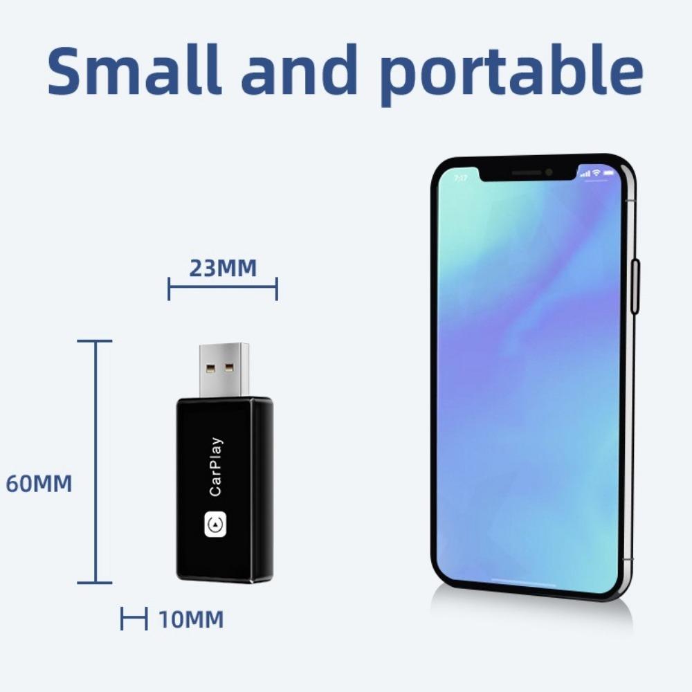 Wireless CarPlay Box Convert Wired To Wireless Dual Channel Android Auto AI Box for Original Car System