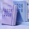 3-летний ежемесячный планировщик Календарь Дневник Записи 2026-2028-Январь по Декабрь Минималистичный Дизайн Блокнот