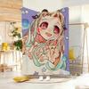 anime character YYashiroS NeneS Throw Soft Warm Throw Blanket for Bedroom Living Room Bed Travel Camping Picnic Gift
