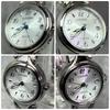 CITIZEN EXCEED Solar and Watch ES9470-50A Radio-Controlled Watch, Mother-of-Pearl Titanium, Ladies'