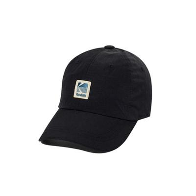 Kodak Apparel 25SS Синий Логотип Свободная Посадка Бейсболка ЧЕРНЫЙ