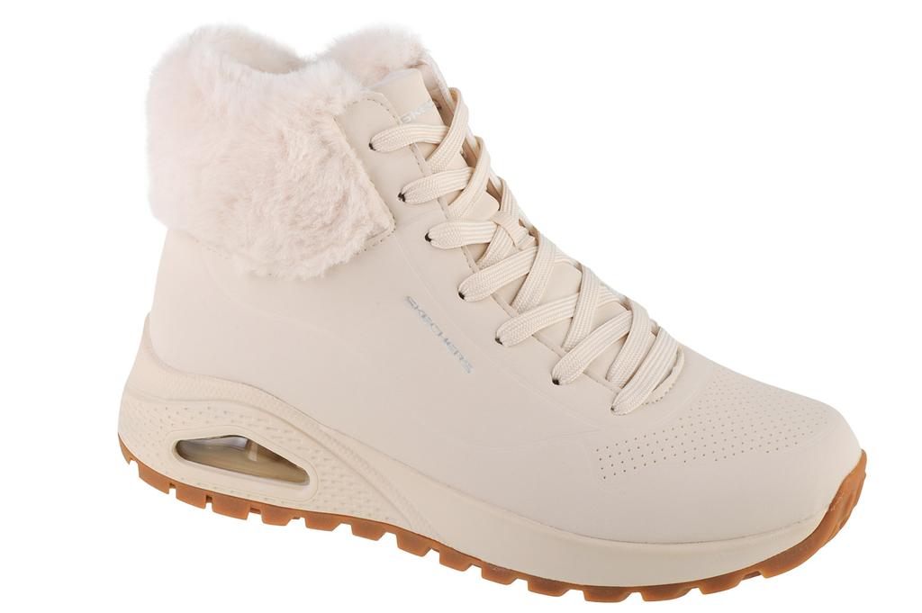 Skechers Uno Rugged - Fall Air, Womens Beige Winter Boots