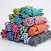 Cord Weaving Strings Sneakers Athletic Sports Reflective Rope Shoe Laces Shoelaces Flat Shoes Round  Handmade