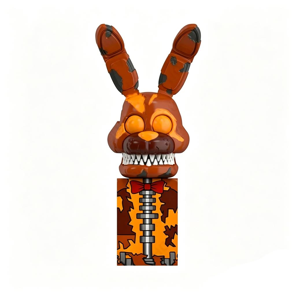 НОВЫЕ фигурки из игры FNAF Nights, мини-фигурки, конструктор, скелет, игрушки-триллеры, подарок, детские игрушки, форма, король