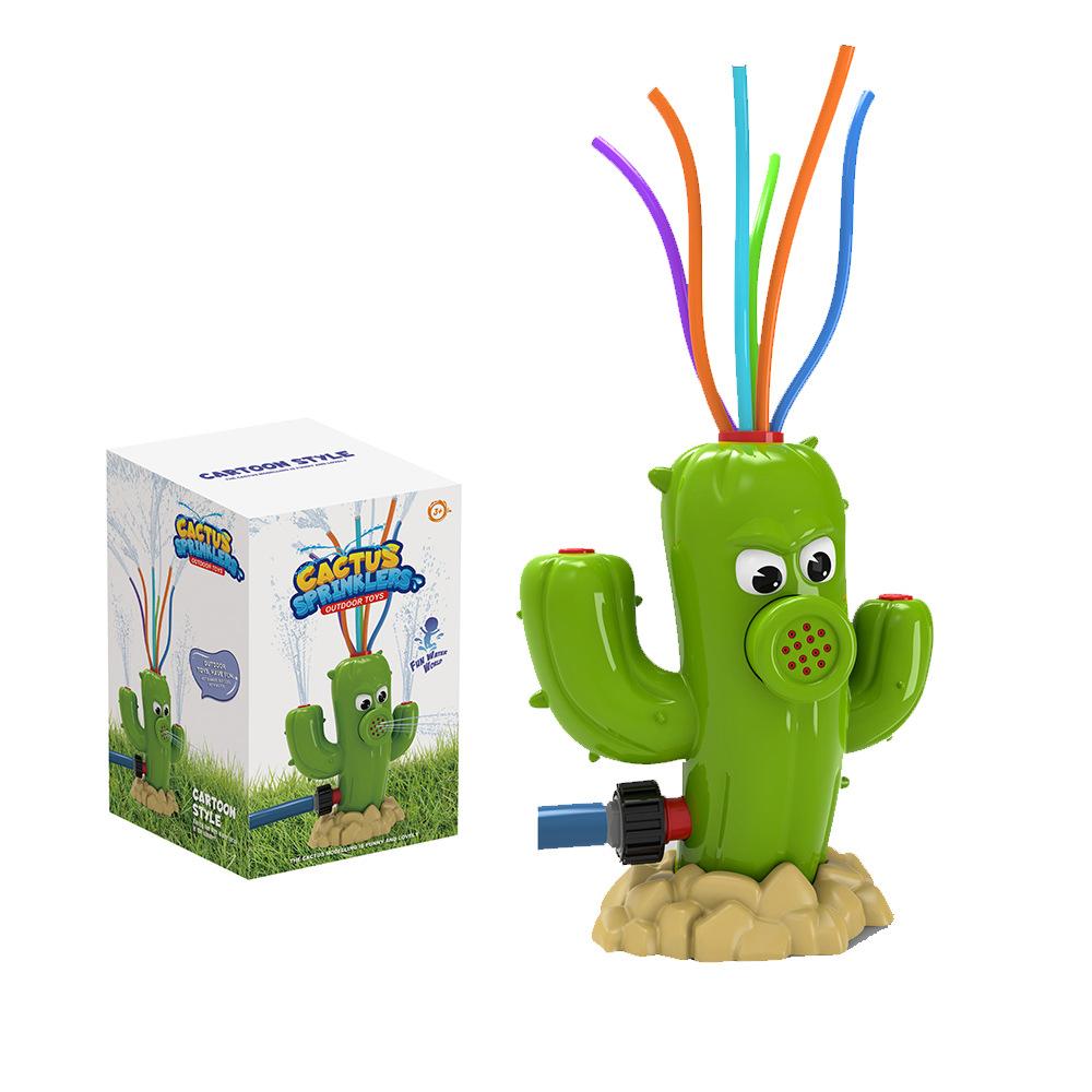 Cactus Rotating Water Spray Toy Summer Family Water Play Toy Boy Gift