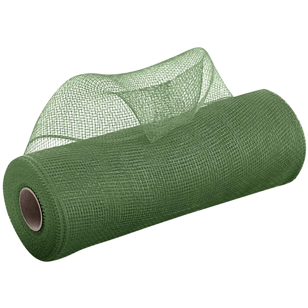 Poly Mesh Ribbon With Foil Each Roll For Wreaths Swags Bows Wrapping And Decorating