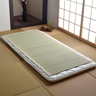 Ковер Ikehiko Rug Rush Sheet Negoza Single Negoza White Water Ivory 88 x 180 см Обработка Hiba Сделано в Японии Прибл.. #6507709