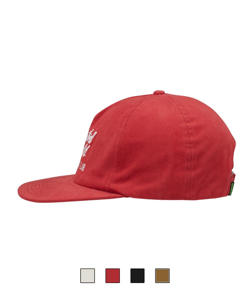 КЕЙМ СОДА ЛАБ Кепка-бейсболка Quarter Ball Cap Красный Белый