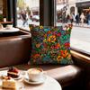 Solid Color Blocking Cushion Cover Set of  Decorative Short Plush Pillow Covers for Sofa Soft  Cushion Case x cm