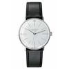 JUNGHANS (Junghans) Watch, Authentic Junghans Max Bill Hand-Wound 027 3700 02, Officially Imported, Men's Black