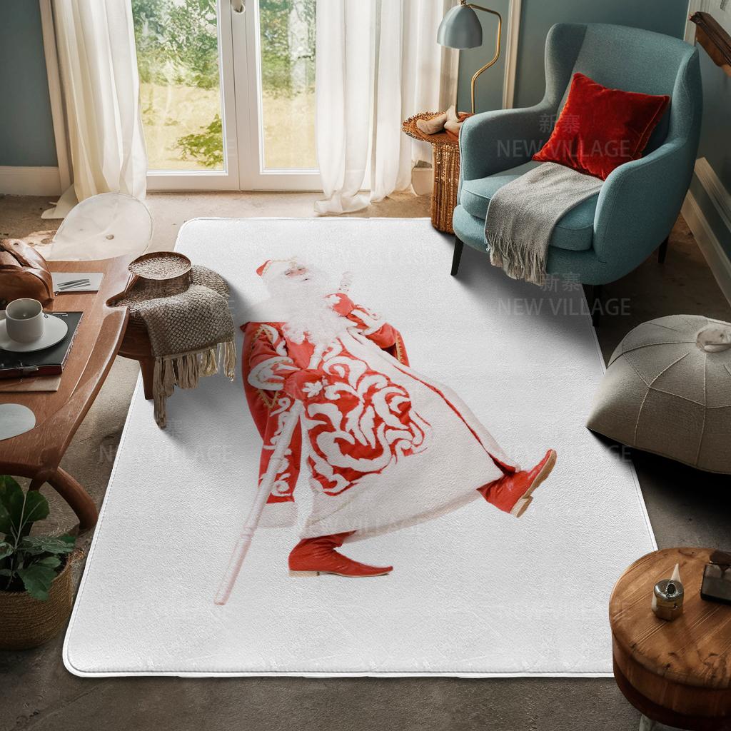 Ковер у входа в дом Домашний коврик у двери Гостиная Ванная Комната Ноги ванная комната Нескользящие коврики с водопоглощением для ванной Счастливого Рождества зима