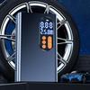 Умный цифровой дисплей беспроводной портативный автомобильный воздушный насос: Электрический насос для накачивания шин высокого давления