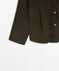 Massimo Dutti Suede Turtleneck Leather Jacket