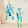 Women Plus Size Hooded Long Sleeve Printed High Low Top Fitted Pants Two Piece Set