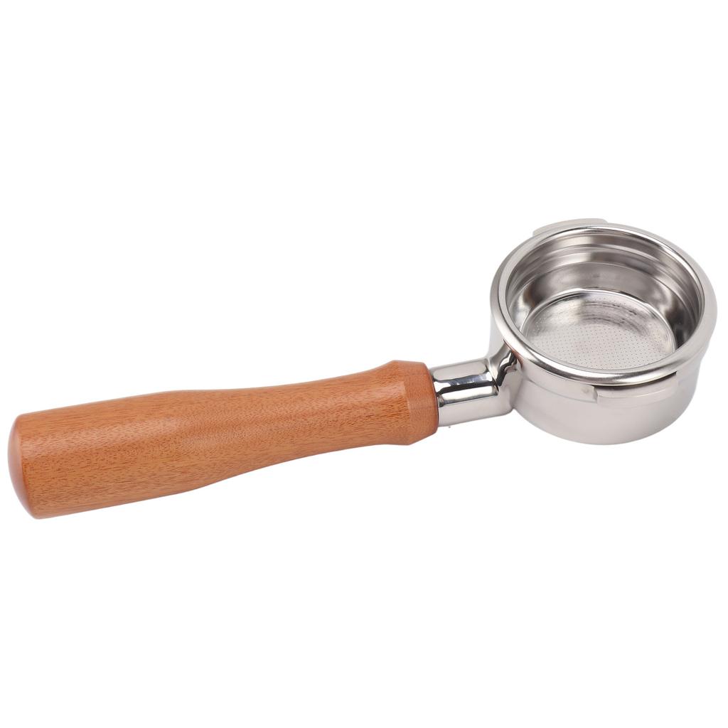 Кофейный фильтр 58 мм бездонный из нержавеющей стали съемный термостойкий высокая совместимость