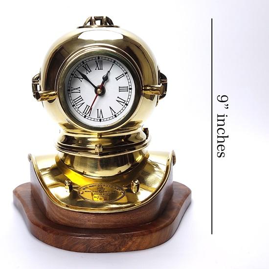 Часы для шлема для дайвинга 15,24 см, знак ВМС США, шлем для морского дайвинга, шлем для дайвинга с аквалангом