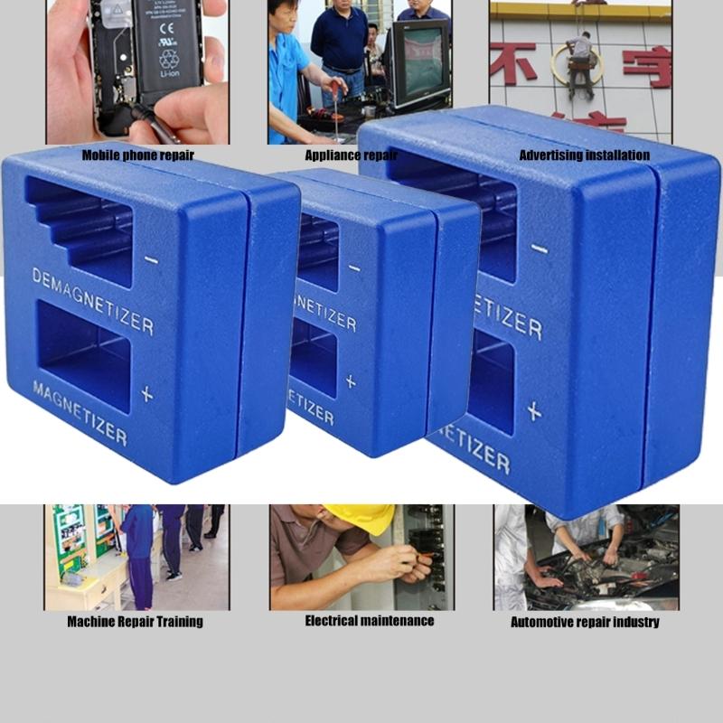 Practical Magnetizer Screwdriver Repair Tool Multifunctional Screwdriver Magnetizer Demagnetizer Accessories