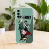 Handsome cute SpyxF-Family-es Phone Case Transparent Silicone Soft For SamsungA10,12,20,21S,30,31,40,50,51,52,70,71