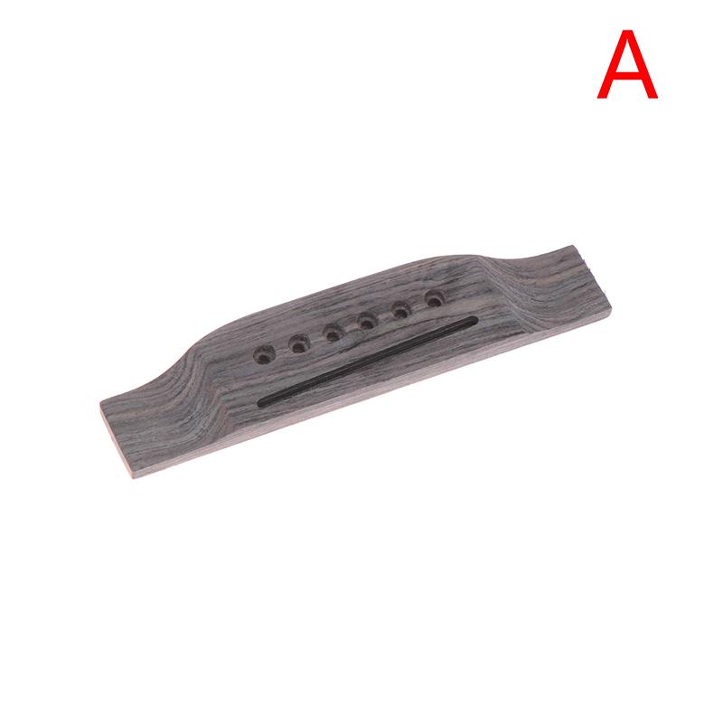 1Pc Folk Guitar Saddle Bridge Rosewood Guitar Bridge Lower String Pillows Bridge Acoustic Guitar Qin Ma Qin Qiao Folk Guitar