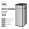 Smart Sensor Trash Can Stainless Steel Automatic Wastebin For Bathroom Kitchen Smart Bucket Garbage 30L 40L 50L 60L Trash Bin