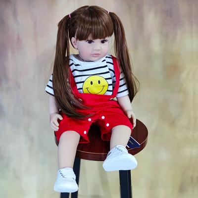 60 см кукла Rebirth ткань Рапунцель имитация малыша кукла подкладка детский подарок игрушка